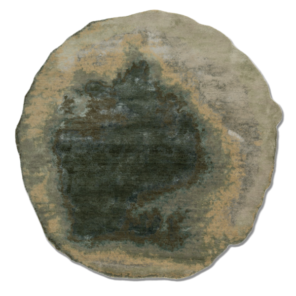 Forest Mist Round Rug – JASPER C2 – 12